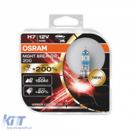 OSRAM NIGHT BREAKER 200 H7 Халоген челна лампа 64210NB200-HCB Hardcore кутия-image-6089494