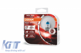 
OSRAM NIGHT BREAKER LASER H3 Halogén fényszóró 12V 55W-image-6054698