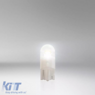 OSRAM NIGHT BREAKER LED W5W 2825DWNB-2HB szett 2 db izzó autóhoz és motorhoz-image-6108909