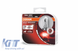 OSRAM NIGHT BREAKER SILVER H4 Halogen Headlamp 12V 60/55W-image-6054693