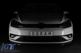 
Osram teljes LED első lámpa dinamikus teljes LED visszapillantó irányjelzőkkkel LEDriving, VW Golf 7.5 Facelift (2017-2020) modellekhez, GTI kinézet -image-6080235