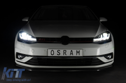 
Osram teljes LED első lámpa dinamikus teljes LED visszapillantó irányjelzőkkkel LEDriving, VW Golf 7.5 Facelift (2017-2020) modellekhez, GTI kinézet -image-6080238