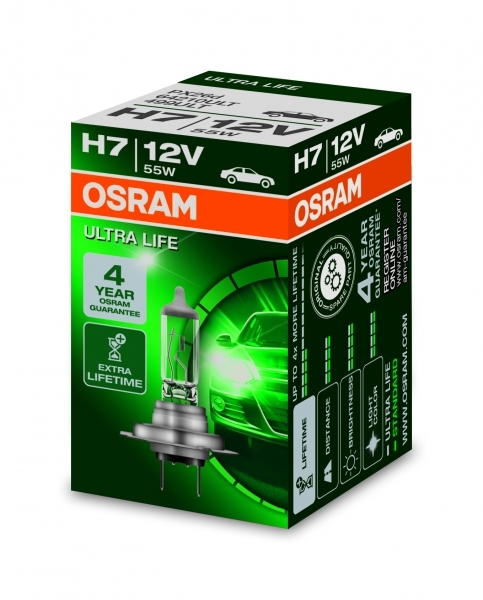 Angebot5 Glühlampe Fernscheinwerfer ULTRA LIFE OSRAM 64210ULT