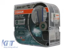 OSRAM XENARC Cool Blue Intense D3S HID Xenon izzó 66340CBN-HCB (2 db)-image-6088729