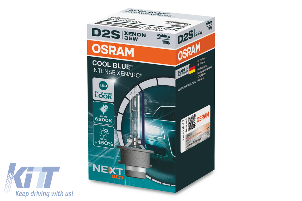 OSRAM D2S 66240CBN Xenarc COOL BLUE Intense (NEXT GEN) Xenon Brenner, 35,00  €