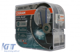 OSRAM XENARC COOL BLUE INTENSE NEXT GEN D3S HID Xenon Lamp 66340CBN-HCB Hard core box (2 Units)-image-6088729