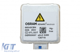 OSRAM XENARC COOL BLUE INTENSE NEXT GEN D8S HID Xenon Lamp 66548CBN-image-6088737
