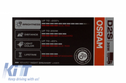 Osram XENARC NIGHT BREAKER LASER D2S Xenon Lamp 66240XNL 35W-image-6048789