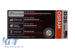 OSRAM XENARC NIGHT BREAKER LASER D3S VERSTECKTE Xenonlampe 66340XNL 35W--image-6048796