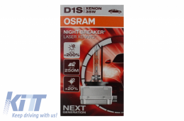 OSRAM XENARC NIGHT BREAKER LASER XENARC D1S HID Xenon Lamp 66140XNL 35W - 66140XNL