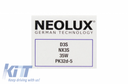 OSRAM XENARC ORIGINAL D3S HID Xenon Lámpa D3S-NX3S Neolux 35W-image-6039748