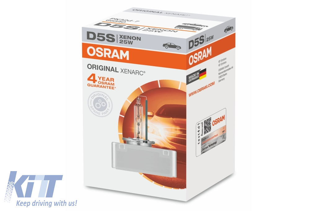 OSRAM XENARC ORIGINAL D5S 66540 25W (1 Piece) 