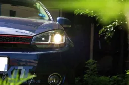 Osram Xenon fejlesztett fényszórók LEDriving Volkswagen Golf 6 VI (2008-2012) piros GTI LED dinamikus irányjelzővel-image-6028769
