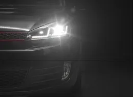 Osram Xenon fejlesztett fényszórók LEDriving Volkswagen Golf 6 VI (2008-2012) piros GTI LED dinamikus irányjelzővel-image-6028772