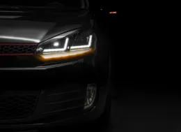Osram Xenon fejlesztett fényszórók LEDriving Volkswagen Golf 6 VI (2008-2012) piros GTI LED dinamikus irányjelzővel-image-6028773