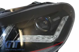 Osram Xenon fejlesztett fényszórók LEDriving Volkswagen Golf 6 VI (2008-2012) piros GTI LED dinamikus irányjelzővel-image-6030476