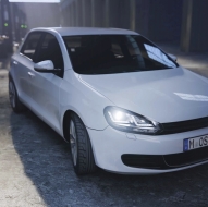 Osram Xenón Upgrade Fanária Emprós LEDriving katállhla gia VW Golf 6 VI (2008-2012) Mavro LED Dunamikó Sequential Fotismós strofís-image-6029344