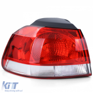 Outer Left Tail Light for VW Golf 6 Sedan 5K1 AJ5 2008-2012 - ODTLV6014932