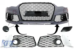 image-20-Ozdoby zderzaka Kratki boczne do Audi A6 C7 4G 11-18 RS6 Look SRA Covers Parts