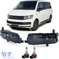 image-67-Paar klare Glühbirnen Nebelscheinwerfer mit schwarzem Rauch, geeignet für VW T6 Bus Transporter ab 15