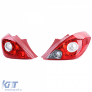 Paar Rücklichter links rechts geeignet für Opel Corsa D 3-Türer 06-14-image-6193034