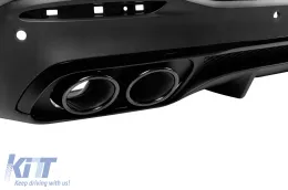 Pacchetto di tuning A Design Line adatto per Mercedes GLS X167 2020-2023, dopo il 2024, con elementi neri, con fari e fanali posteriori-image-6150928