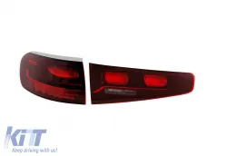 Pacchetto di tuning A Design Line adatto per Mercedes GLS X167 2020-2023, dopo il 2024, con elementi neri, con fari e fanali posteriori-image-6150941