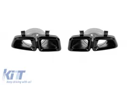 Pacchetto di tuning A design tipo 63 adatto per Mercedes CLS C218 2011-2013 con griglia nera-image-6138772