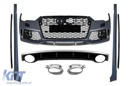 image-1-Pacchetto di tuning adatto per Audi A7 2015-2017 per il modello con paraurti posteriore S-line