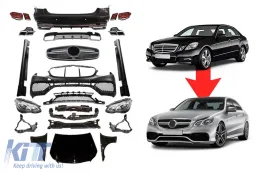 image-69-Pacchetto di tuning adatto per Mercedes E-Class W212 berlina 2009-2014 conversione a W212 Facelift 2014-2016