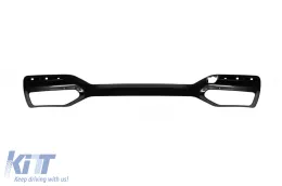 Pacchetto di tuning LCI adatto per BMW Serie 7 G12 a passo lungo 2016-2018 con elementi in vernice nera-image-6163382