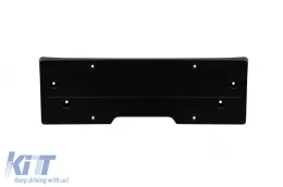 Pacchetto di tuning LCI adatto per BMW Serie 7 G12 a passo lungo 2016-2018 con elementi in vernice nera-image-6163396