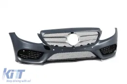 Pacchetto di tuning Sport Line adatto per Mercedes Classe C W205 2014-2020-image-6147180