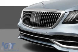 Pacchetto Maybach adatto per Mercedes S-Class W222 2013-2020 con fari a LED e fanali posteriori a LED-image-6236040