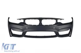 Pacchetto tuning adatto per BMW Serie 4 F36 (2013–2020) con spoiler anteriore CS in nero opaco-image-6151166