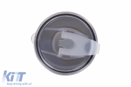 Pack 2pcs Thermos Stainless Steel SS304 Insulated Mug with Lid Double Wall Orange Green 20oz 590ml-image-6126631