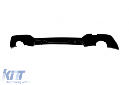 Pack Aero de type Performance adapté pour BMW Série 3 G20 berline, G21 touring 2019-2022 pour les modèles équipés du pack M tech, laqué noir-image-6146610