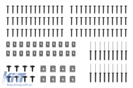 Pack aérodynamique adapté pour BMW X5 E70 2007-2009 composé de 13 pièces-image-6132278