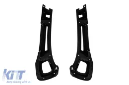 Pack aérodynamique adapté pour BMW X5 E70 2007-2009 laqué noir, composé de 13 pièces-image-6148114