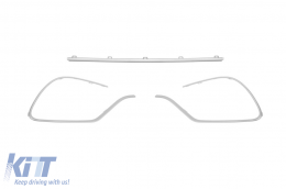 Pack de tuning A design type 63 adapté pour Mercedes GLE Coupe C167 après 2019 avec éléments chromés-image-6235283