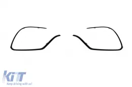 Pack de tuning adapté pour Mercedes GLE Coupe C167 après 2019 avec des finitions noires, une grille noire et des embouts d'échappement noirs-image-6138591