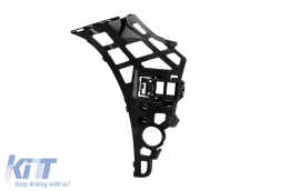 Pack de tuning avec éléments noirs et grille chromée/noire adaptée pour Mercedes GLS X167 2020-2023 pour le modèle équipé d'un pare-chocs arrière A Design line-image-6138631