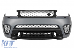 Pack de tuning design SVR adapté pour Range Rover Sport L494 après 2013 avec jupes latérales-image-6265023