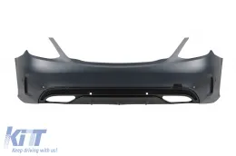 Pack de tuning Sport Line adapté pour Mercedes Classe C W205 2014-2020-image-6147182