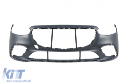 Pack de tuning type 450 Silver adapté pour Mercedes S-Class W223 après 2020 avec bas de caisse-image-6147398