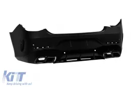 Pack de tuning type 63 adapté pour Mercedes CLS C257 2019-2021 avec éléments en laque noire-image-6138435