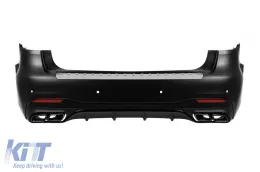 Pack de tuning type 63 adapté pour Mercedes GL X166 2012-2015 conversion en GLS X166 2015-2018-image-6138467