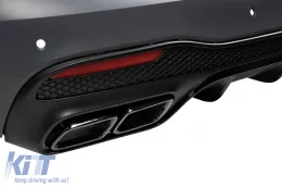 Pack de tuning type 63 adapté pour Mercedes GLE W166 2015-2018 avec grille GT-image-6137963