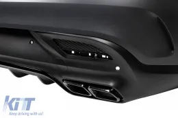 Pack de tuning type 63 adapté pour Mercedes GLE Coupe C292 2016-2019 avec pare-chocs arrière-image-6264859