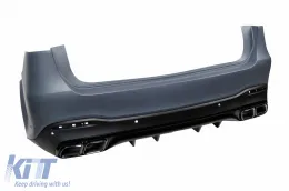 Pack de tuning type 63 adapté pour Mercedes GLS X167 2020-2023 avec phares et feux arrière-image-6150979